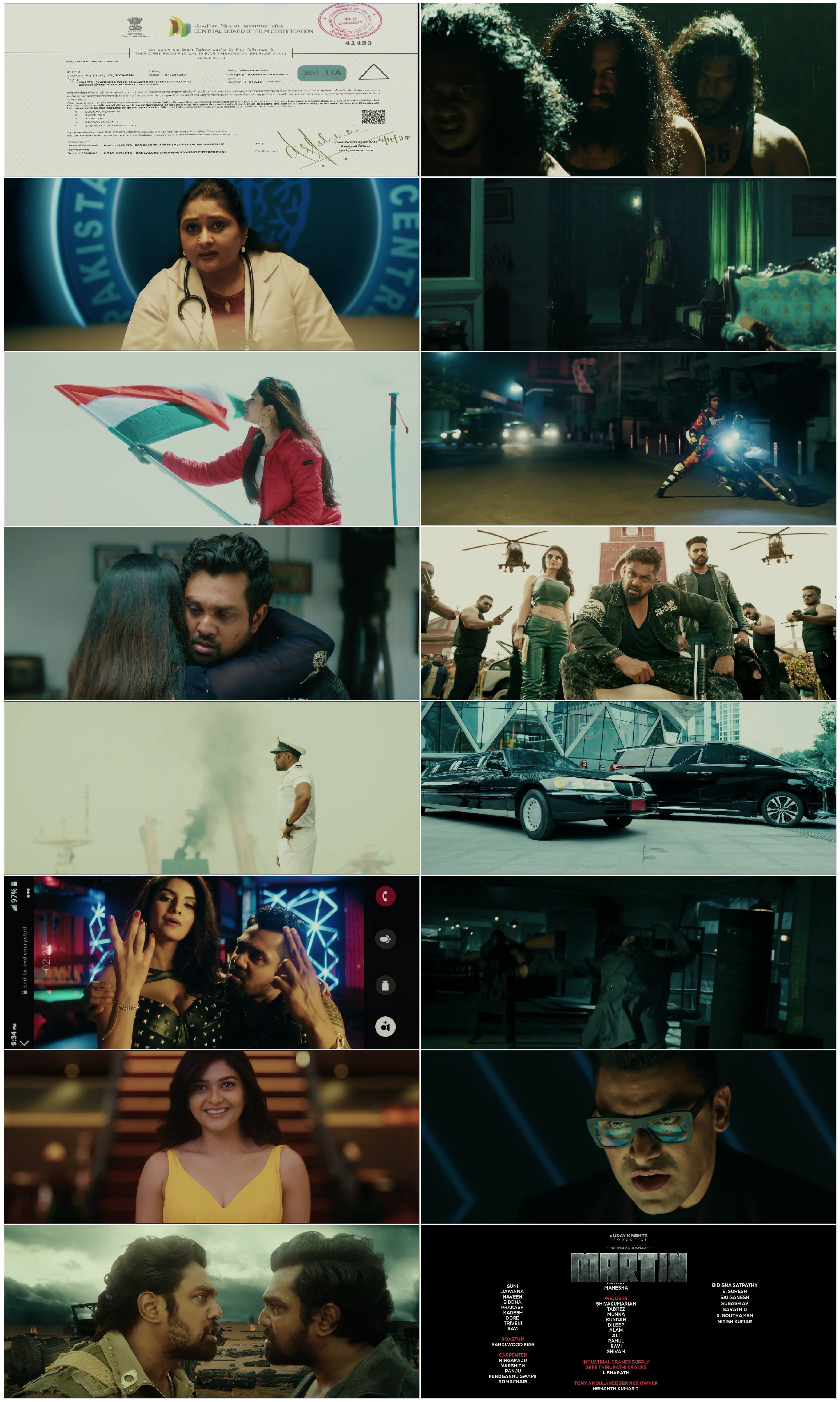 Martin (2024) Dual Audio [Hindi+Kannada]