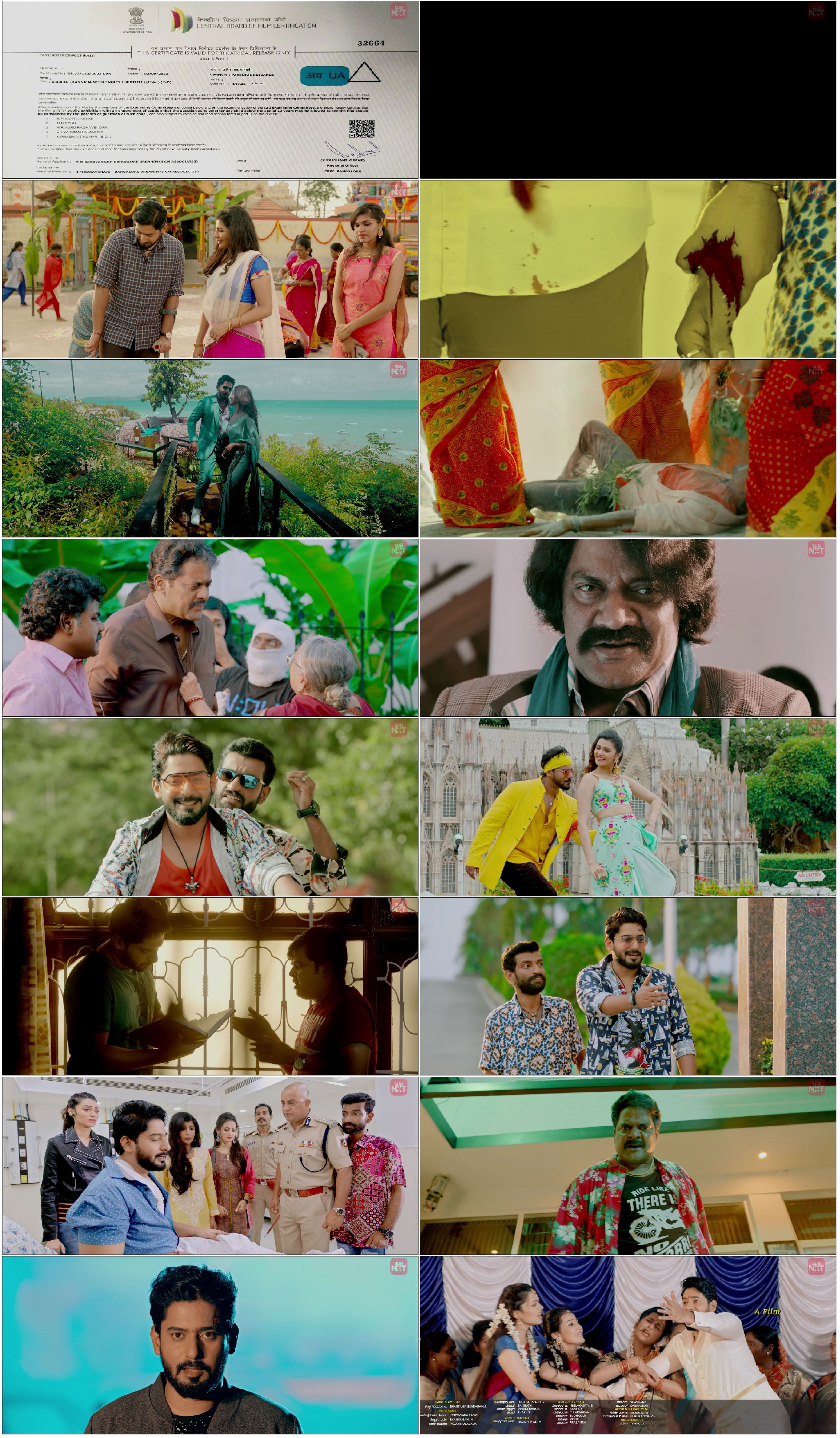 Abbara (2022) Hindi Dubbed